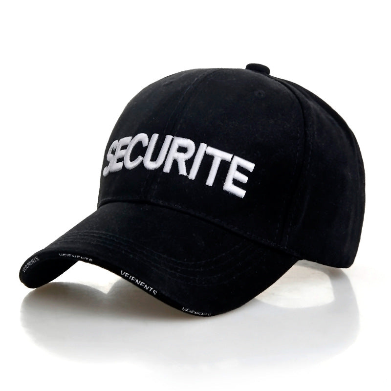 Unisex Cotton Baseball Cap | Adjustable Alphabet Visor Hat