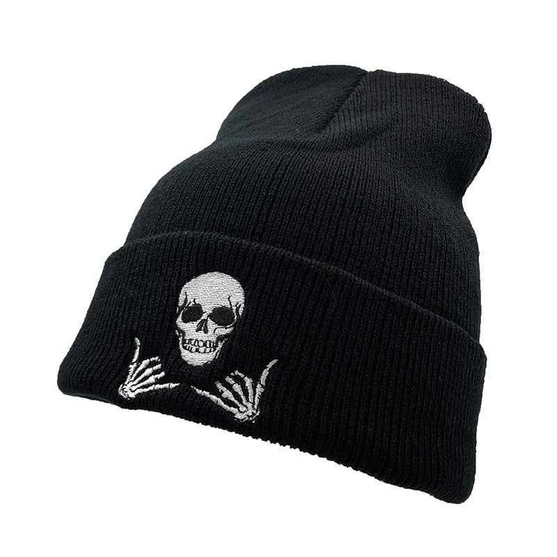 Unisex Knitted Winter Hat | Soft Acrylic Beanie for Men & Women