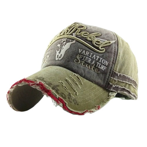Unisex Retro Denim Baseball Cap | Wide Brim Adjustable Street Hat