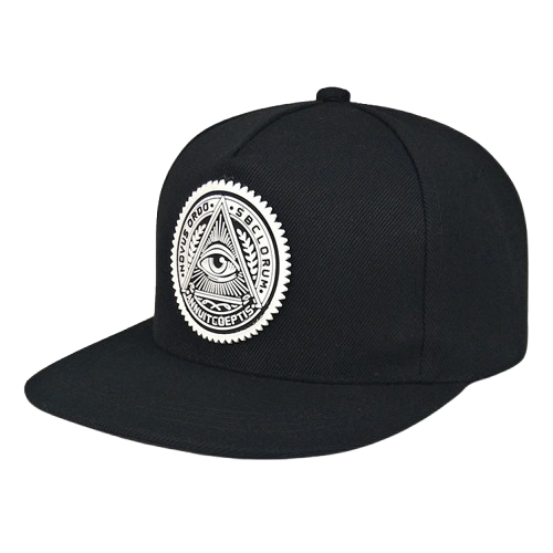 Unisex Hip Hop Baseball Cap | Cotton Twill Flat Brim Hat