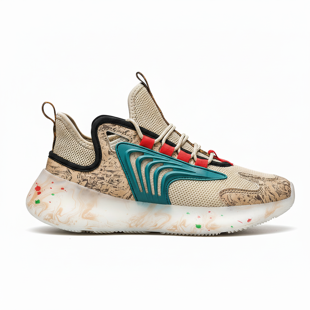 Brown sneaker - hoger