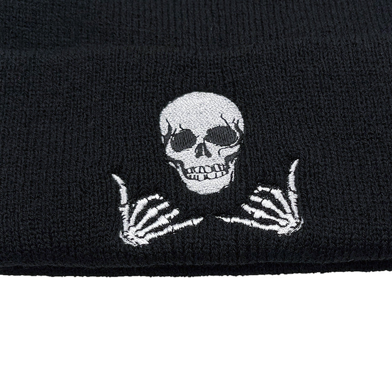 Unisex Knitted Winter Hat | Soft Acrylic Beanie for Men & Women