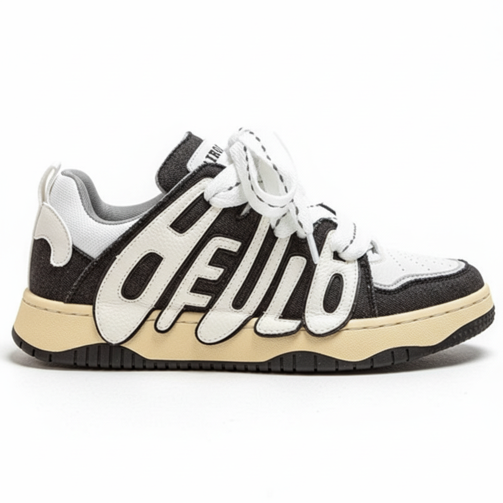 Sneaker zijkant - Black White