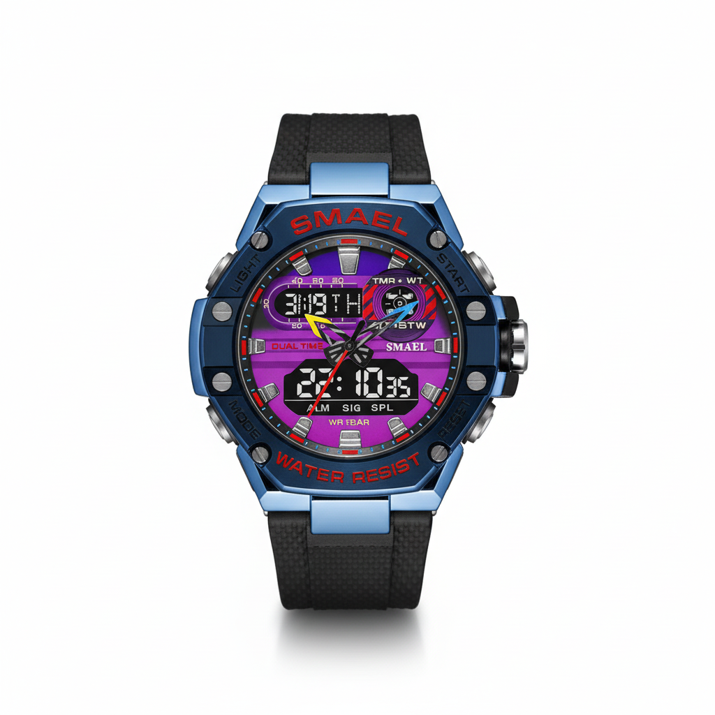 Steel Blue Watch
