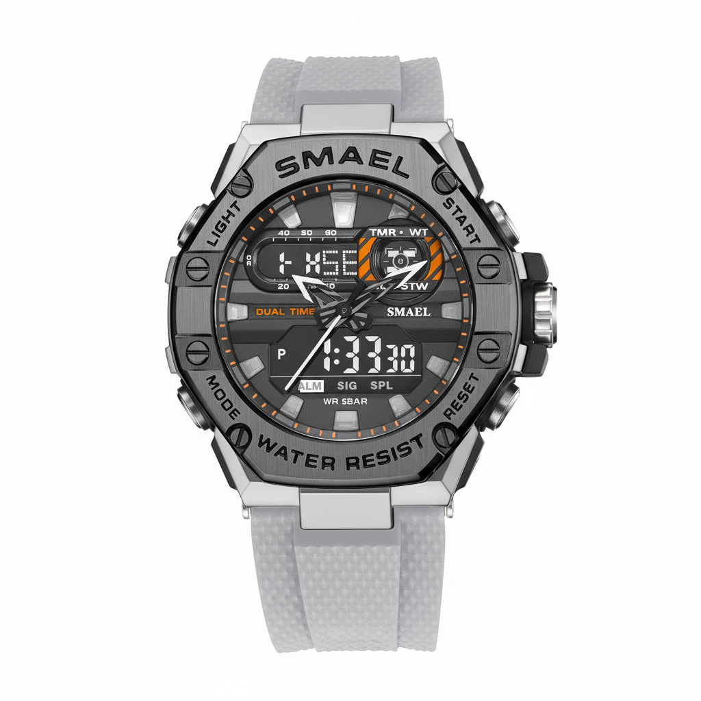 Transparent Gray Watch